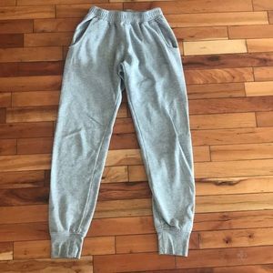 Comfortable grey sweatpants